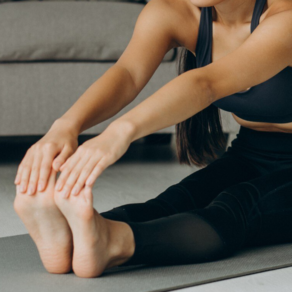 ヨガや軽い運動のときに