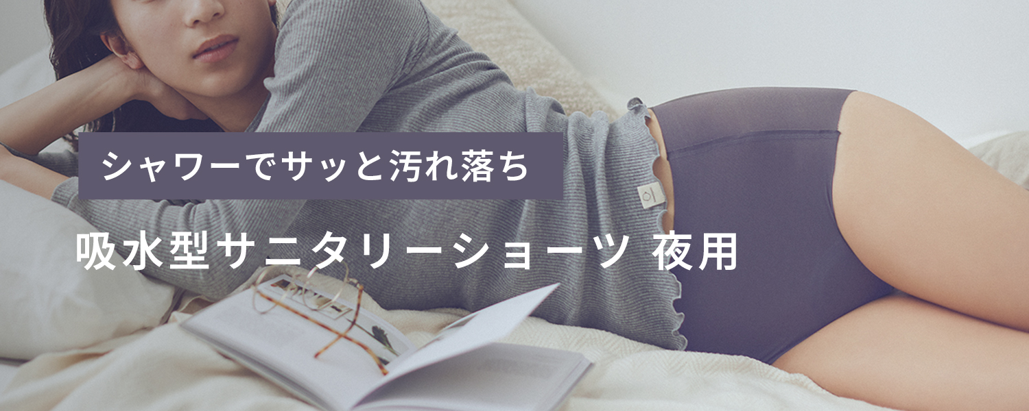 吸水型サニタリーショーツ ナイト