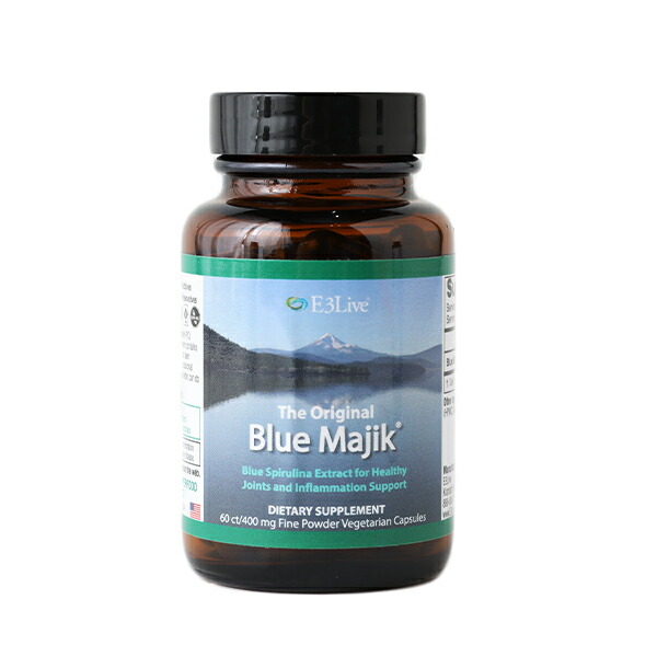 E3Live　Blue Majik カプセル 60カプセルｘ２瓶