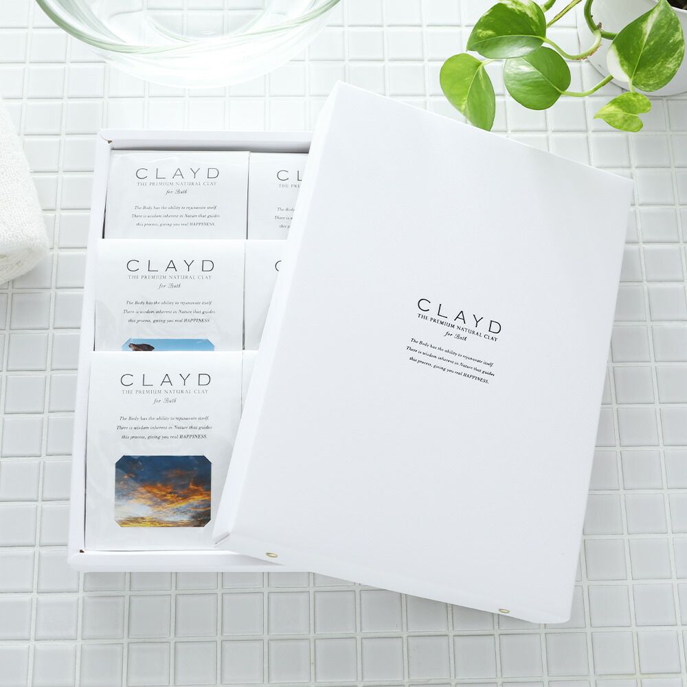 CLAYD（クレイド）ONE TIME GIFT ワンタイムギフト 30g×6袋 (ギフトBOX入り) SANTE LABO