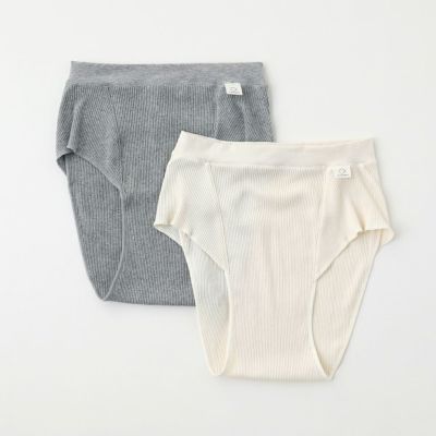hinna（ヒンナ）ふわリブ オーガニックコットン ふんどしショーツ