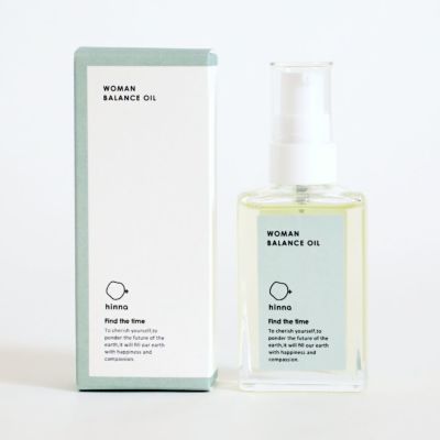 【一部予約】hinna（ヒンナ）ウーマンバランスオイル 30ml