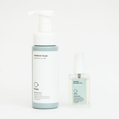 hinna(ヒンナ)ウーマンバランスオイル 30ml+インティメイトフォーム 200ml セット
