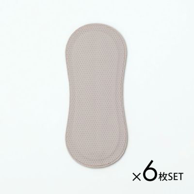 hinna（ヒンナ）吸水型アクアテック布ライナー【6枚セット】